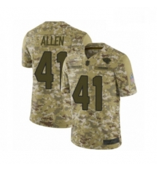 Men Jacksonville Jaguars 41 Josh Allen Limited Camo 2018 Salute to Service Football Jersey