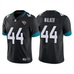 Men Jacksonville Jaguars 44 Travon Walker Black Vapor Untouchable Limited Stitched Jersey