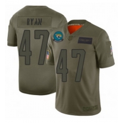 Men Jacksonville Jaguars 47 Jake Ryan Limited Camo 2019 Salute to Service Football Jersey