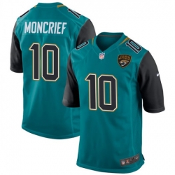 Men Nike Donte Moncrief Jacksonville Jaguars Game Teal Team Color Jersey