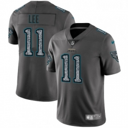 Men Nike Jacksonville Jaguars 11 Marqise Lee Gray Static Vapor Untouchable Limited NFL Jersey