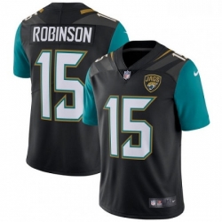 Men Nike Jacksonville Jaguars 15 Allen Robinson Black Alternate Vapor Untouchable Limited Player NFL Jersey