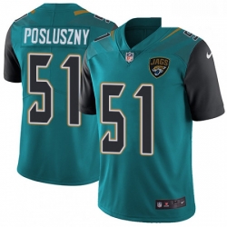 Men Nike Jacksonville Jaguars 51 Paul Posluszny Teal Green Team Color Vapor Untouchable Limited Player NFL Jersey