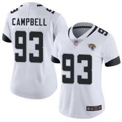 Men Nike Jacksonville Jaguars 93 Calais Campbell White Alternate Vapor Untouchable Limited Player NFL Jersey