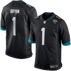 Men's Jacksonville Jaguars Taven Bryan Nike Black 2018 NFL Draft First Round Pick Elite Jersey