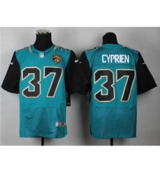 Nike Jacksonville Jaguars 37 John Cyprien green Elite NFL Jersey