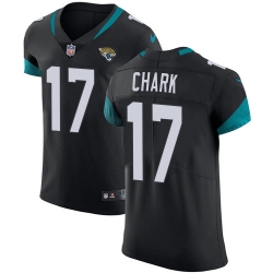 Nike Jaguars #17 DJ Chark Black Team Color Men Stitched NFL Vapor Untouchable Elite Jersey