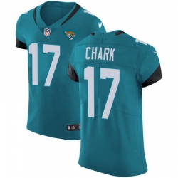 Nike Jaguars #17 DJ Chark Teal Green Team Color Mens Stitched NFL Vapor Untouchable Elite Jersey