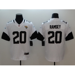 Nike Jaguars #20 Jalen Ramsey White New 2018 Vapor Untouchable Limited Jersey