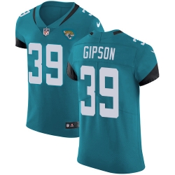 Nike Jaguars #39 Tashaun Gipson Teal Green Alternate Men Stitched NFL Vapor Untouchable Elite Jersey