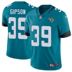 Nike Jaguars #39 Tashaun Gipson Teal Green Team Color Mens Stitched NFL Vapor Untouchable Limited Jersey