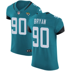 Nike Jaguars #90 Taven Bryan Teal Green Alternate Men Stitched NFL Vapor Untouchable Elite Jersey