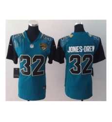 Nike Women Jacksonville Jaguars #32 Maurice Jones-Drew green Jerseys(NEW)