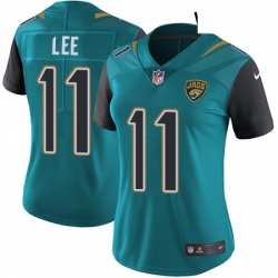 Womens Nike Jacksonville Jaguars 11 Marqise Lee Elite Teal Green Team Color NFL Jersey