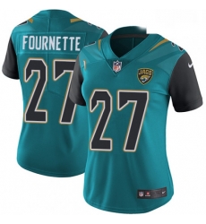 Womens Nike Jacksonville Jaguars 27 Leonard Fournette Teal Green Team Color Vapor Untouchable Limited Player NFL Jersey