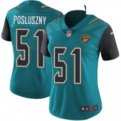 Womens Nike Jacksonville Jaguars 51 Paul Posluszny Elite Teal Green Team Color NFL Jersey