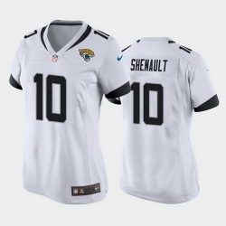 women laviska shenault jacksonville jaguars white game jersey 