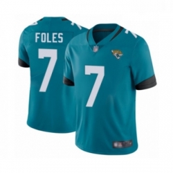 Youth Jacksonville Jaguars 7 Nick Foles Teal Green Alternate Vapor Untouchable Limited Player Football Jersey