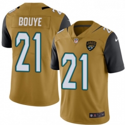 Youth Nike Jacksonville Jaguars 21 AJ Bouye Limited Gold Rush Vapor Untouchable NFL Jersey