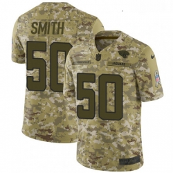 Youth Nike Jacksonville Jaguars 50 Telvin Smith Limited Camo 2018 Salute to Service NFL Jersey