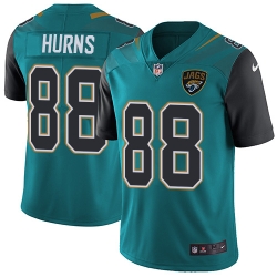 Youth Nike Jaguars #88 Allen Hurns Teal Green Team Color Stitched NFL Vapor Untouchable Limited Jersey