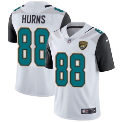 Youth Nike Jaguars #88 Allen Hurns White Stitched NFL Vapor Untouchable Limited Jersey