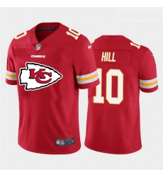 Nike Chiefs 10 Tyreek Hill Red Team Big Logo Vapor Untouchable Limited Jersey