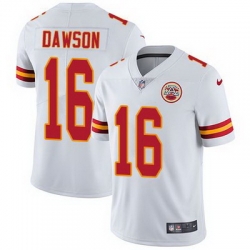 Nike Chiefs #16 Len Dawson White Mens Stitched NFL Vapor Untouchable Limited Jersey