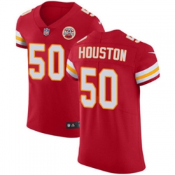 Nike Chiefs #50 Justin Houston Red Team Color Mens Stitched NFL Vapor Untouchable Elite Jersey