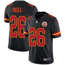 Nike Kansas City Chiefs 26 Le 27Veon Bell Black Men Stitched NFL Limited Rush Jersey