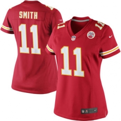 Womens Kansas City Chiefs Alex Smith Nike Red Limited Jersey