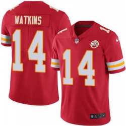 Nike Chiefs #14 Sammy Watkins Red Team Color Youth Stitched NFL Vapor Untouchable Limited Jersey