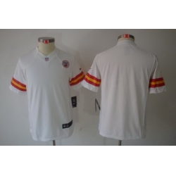 Youth Nike Kansas City Chiefs Blank White LIMITED Jerseys