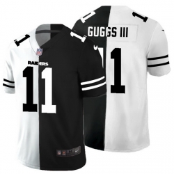 Las Vegas Raiders 11 Henry Ruggs III Men Black V White Peace Split Nike Vapor Untouchable Limited NFL Jersey