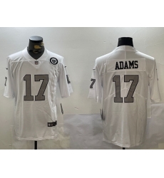 Men Las Vegas Raiders 17 Davante Adams white 2023 F U S E Vapor Untouchable Stitched Football Jersey 3