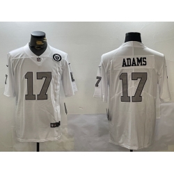 Men Las Vegas Raiders 17 Davante Adams white 2023 F U S E Vapor Untouchable Stitched Football Jersey 3