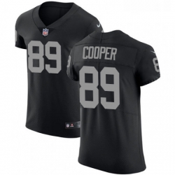 Mens Nike Oakland Raiders 89 Amari Cooper Black Team Color Vapor Untouchable Elite Player NFL Jersey