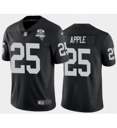 Men's Oakland Raiders Black #25 Eli Apple 2020 Inaugural Season Vapor Limited Stitched NFL Jersey