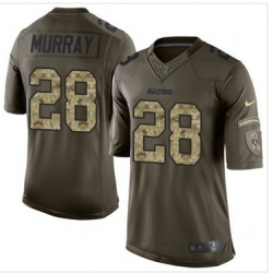 Nike Oakland Raiders #28 Latavius Murray Green Men 27s Stitched NFL Limited Salute to Service Jersey