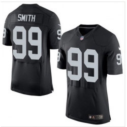 Nike Oakland Raiders #99 Aldon Smith Black Team Color Men 27s Stitched NFL New Elite Jersey