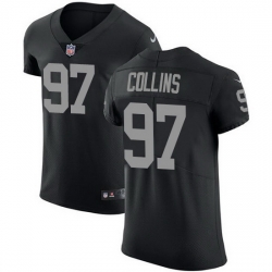 Nike Raiders 97 Maliek Collins Black Team Color Men Stitched NFL Vapor Untouchable Elite Jersey