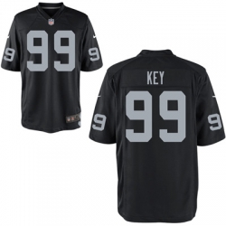 Nike Raiders #99 Arden Key Black Elite Jersey