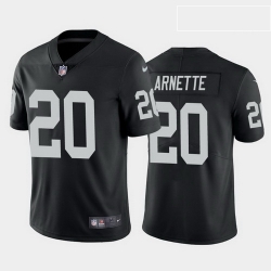 men damon arnette las vegas raiders black vapor limited jersey 