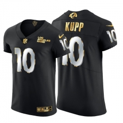 Los Angeles Rams 10 Cooper Kupp Men Nike Black Edition Vapor Untouchable Elite NFL Jersey