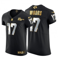 Los Angeles Rams 17 Robert Woods Men Nike Black Edition Vapor Untouchable Elite NFL Jersey