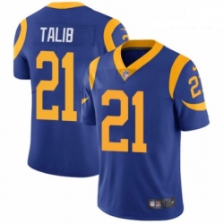 Men Nike Los Angeles Rams 21 Aqib Talib Royal Blue Alternate Vapor Untouchable Limited Player NFL Jersey