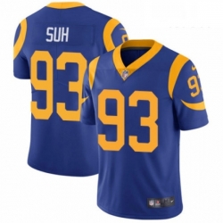 Men Nike Los Angeles Rams 93 Ndamukong Suh Royal Blue Alternate Vapor Untouchable Limited Player NFL Jersey