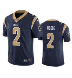 Nike Los Angeles Rams 2 Robert Woods Navy Vapor Untouchable Limited Jersey