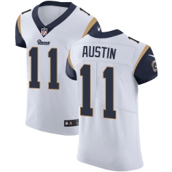 Nike Rams #11 Tavon Austin White Mens Stitched NFL Vapor Untouchable Elite Jersey