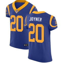 Nike Rams #20 Lamarcus Joyner Royal Blue Alternate Mens Stitched NFL Vapor Untouchable Elite Jersey